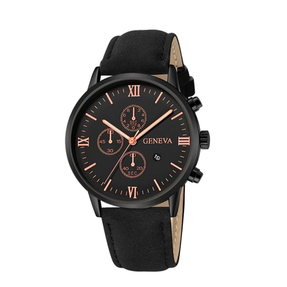Zachary | Relaxed-Style Quartz Watch with Analog Display | 40.5mm