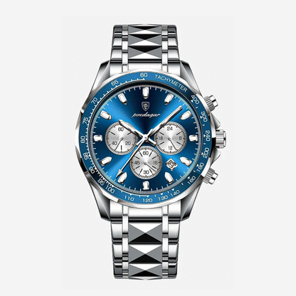 Zane | Sleek Sports Dial Statement Chrono Watch | 44.5mm