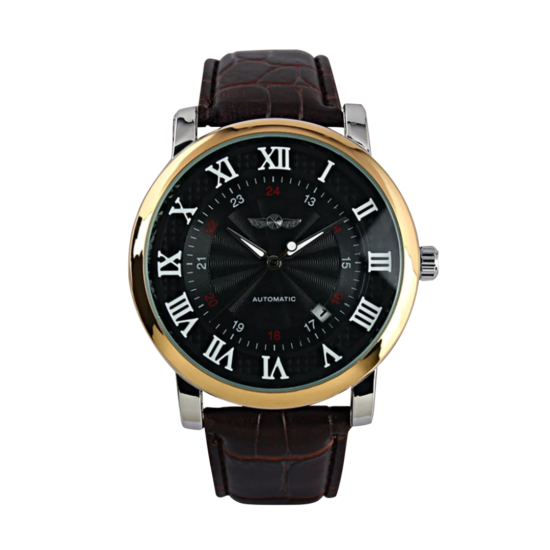 Daniel | Mechanical Classic Men’s Roman Numerals Watch | 45mm