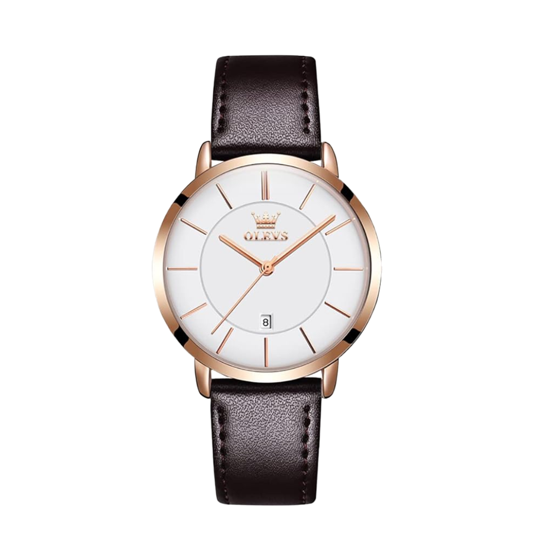 Finn | Cruise Leather Date Watch | 40mm