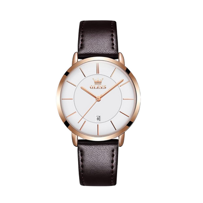 Finn | Cruise Leather Date Watch | 40mm