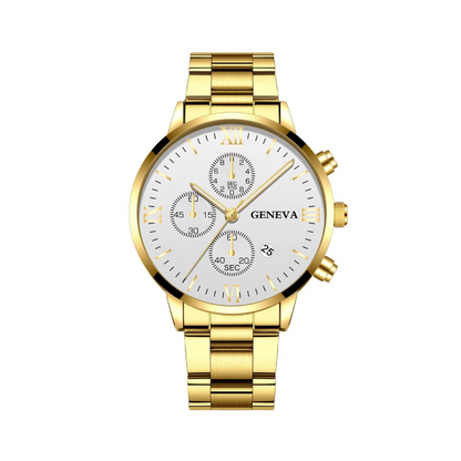 Ornate Thin Mesh Casual Wristwatch