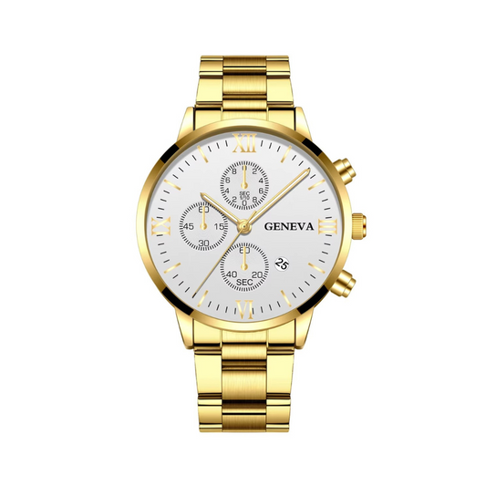 Ornate Thin Mesh Casual Wristwatch