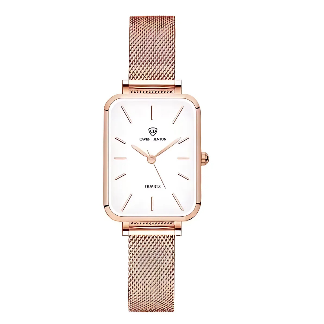 Mesh Band Minimalist Quartz Watch