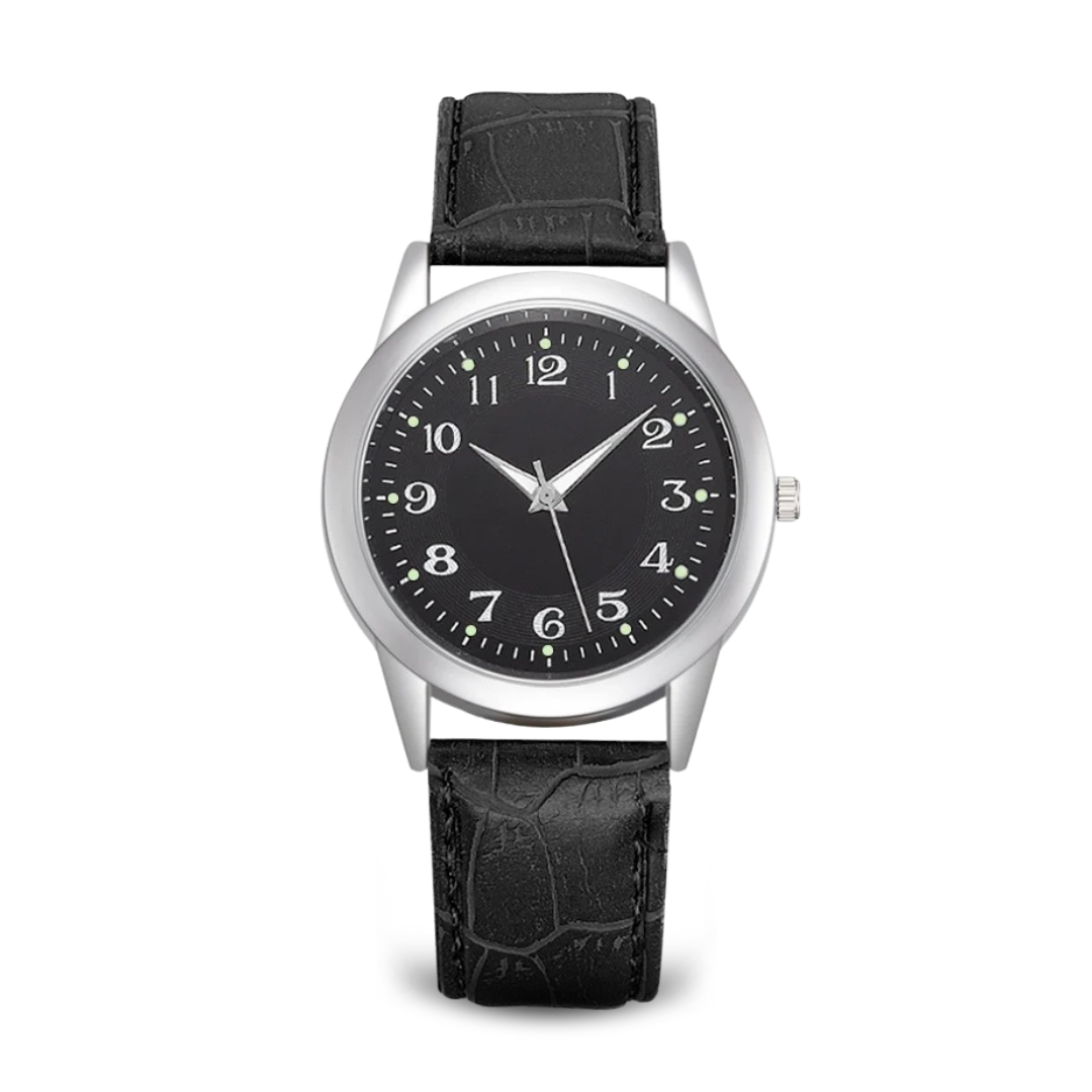 Elegant Stainless Steel Minimalist Watch