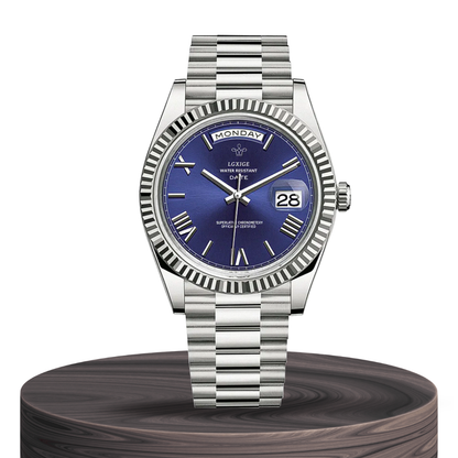 Frederick | Sharp Lines and Classic Day-Date Styling Watch | 40mm