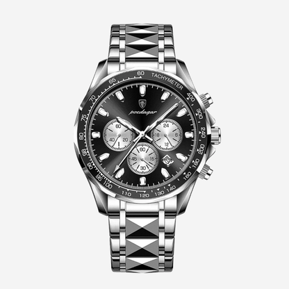 Zane | Sleek Sports Dial Statement Chrono Watch | 44.5mm
