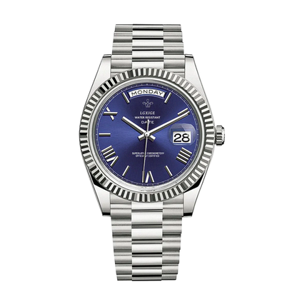 Frederick | Sharp Lines and Classic Day-Date Styling Watch | 40mm