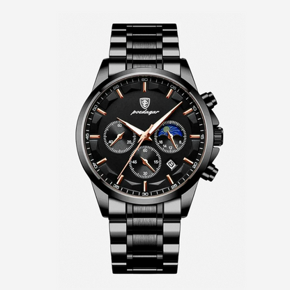 Adrian | Multi-Dial Elegance Classic Watch | 42mm