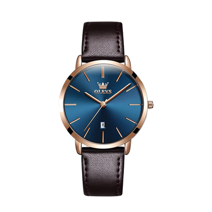 Finn | Cruise Leather Date Watch | 40mm