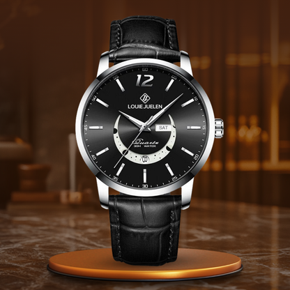 Elegant Luminous Moonphase Watch
