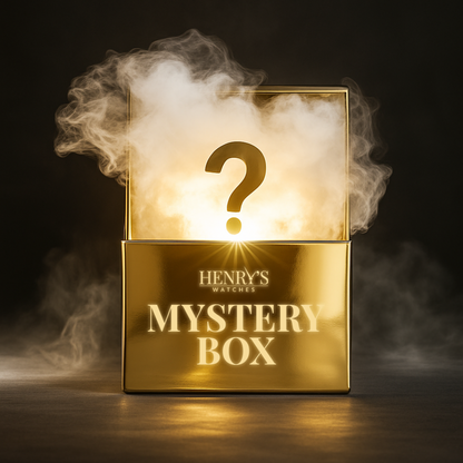 Gold Mystery Watch Box – Unwrap the Surprise ($150-300 value watch)