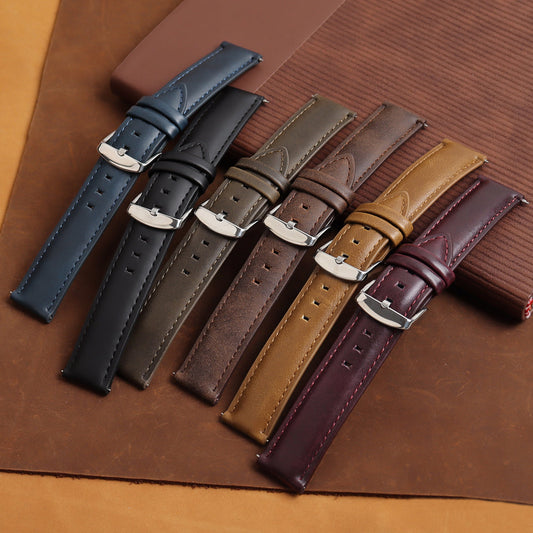 Luxury Leather Watch Strap