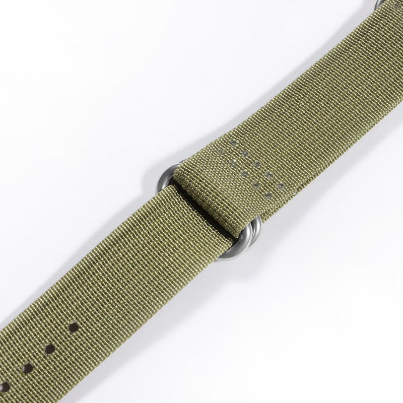 Ribbed Nylon Watch Band