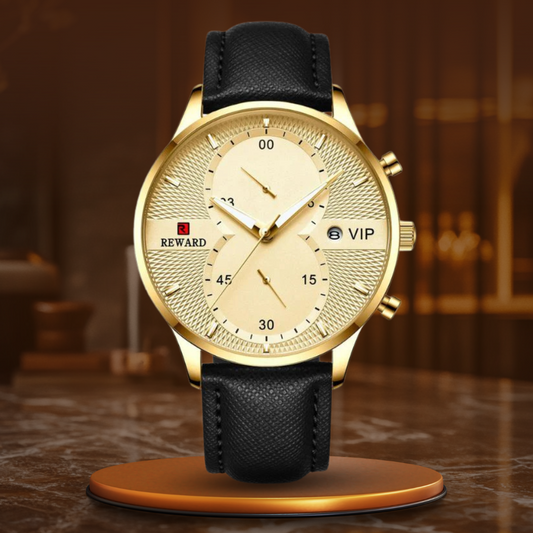 Luxury Chronograph Durable Quartz Watch