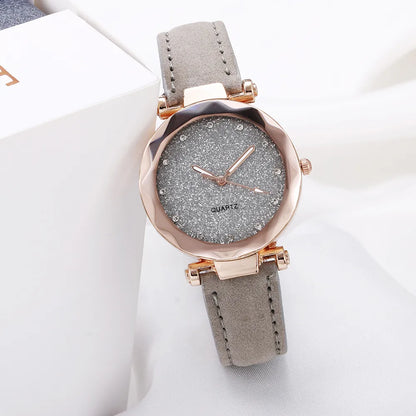 Chic Rhinestone Modern Watch