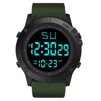 Rugged LED Digital Military Sports Watch