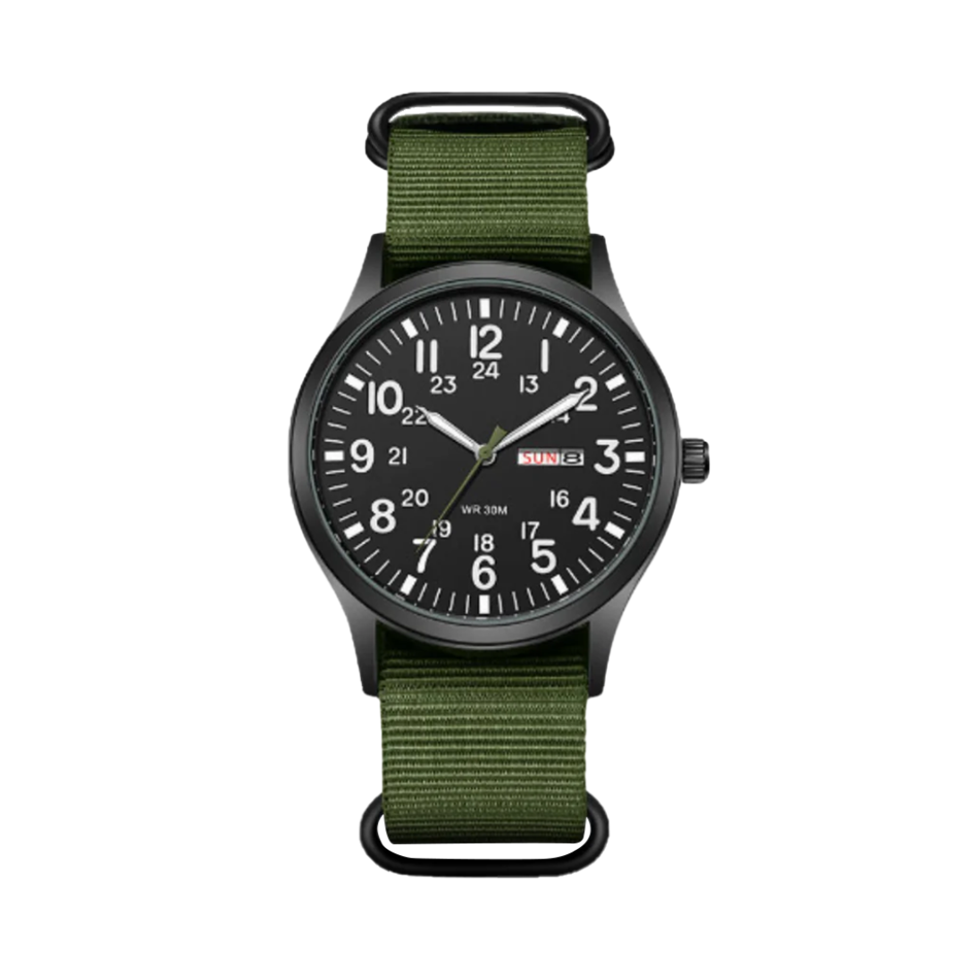 Thomas | Minimalist Field Watch with Functional Strap | 42mm