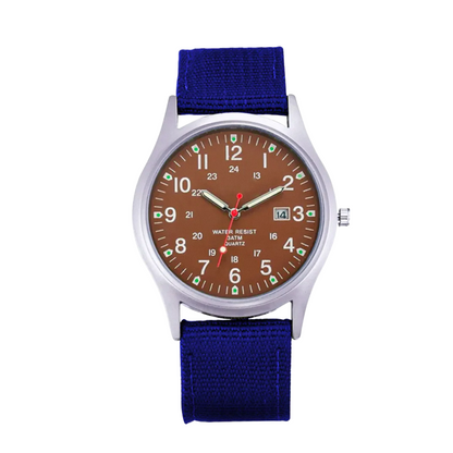 Mateo | Rugged Field Watch with Durable Canvas Strap | 40mm