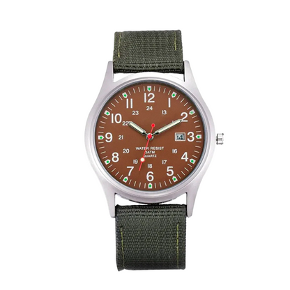 Mateo | Rugged Field Watch with Durable Canvas Strap | 40mm