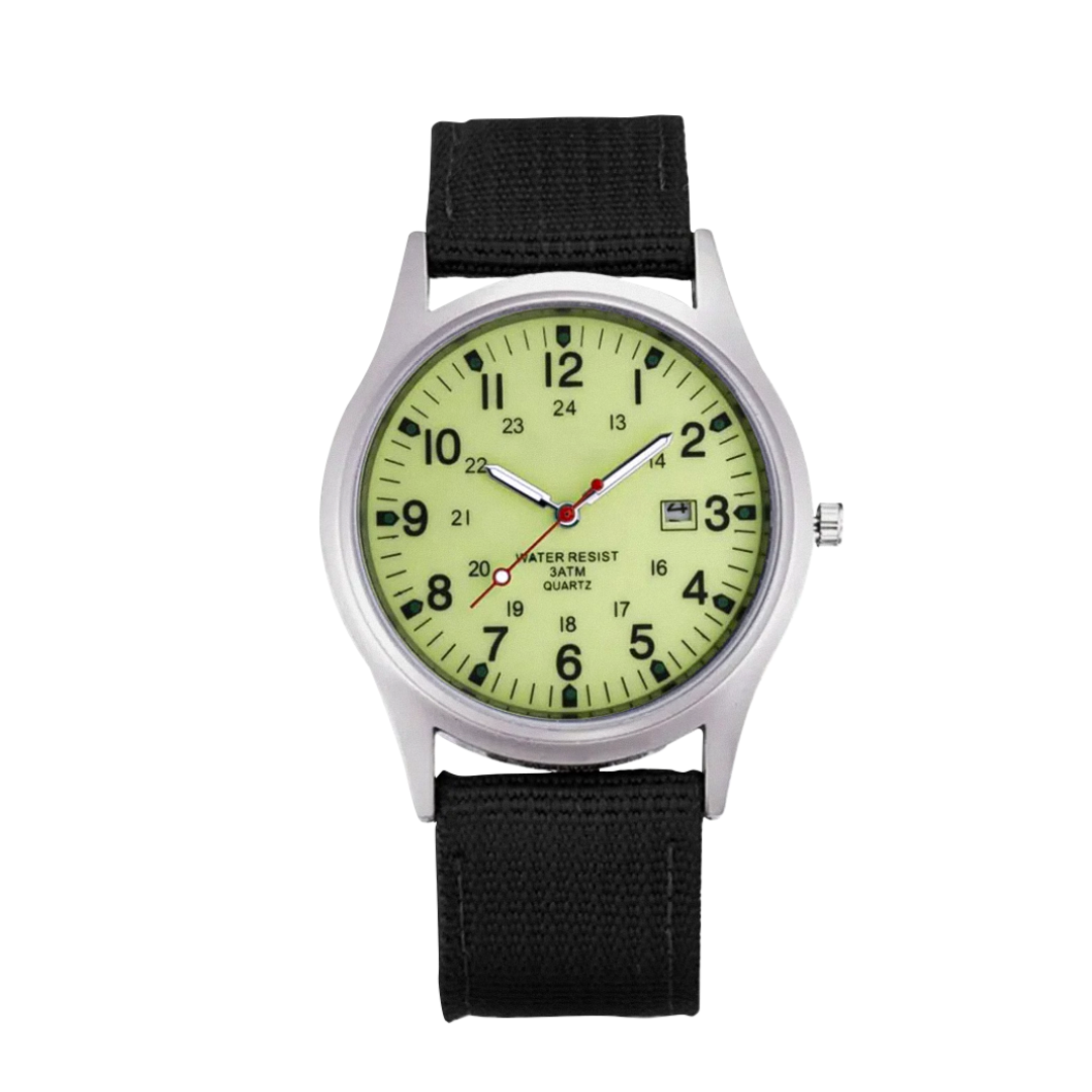 Mateo | Rugged Field Watch with Durable Canvas Strap | 40mm