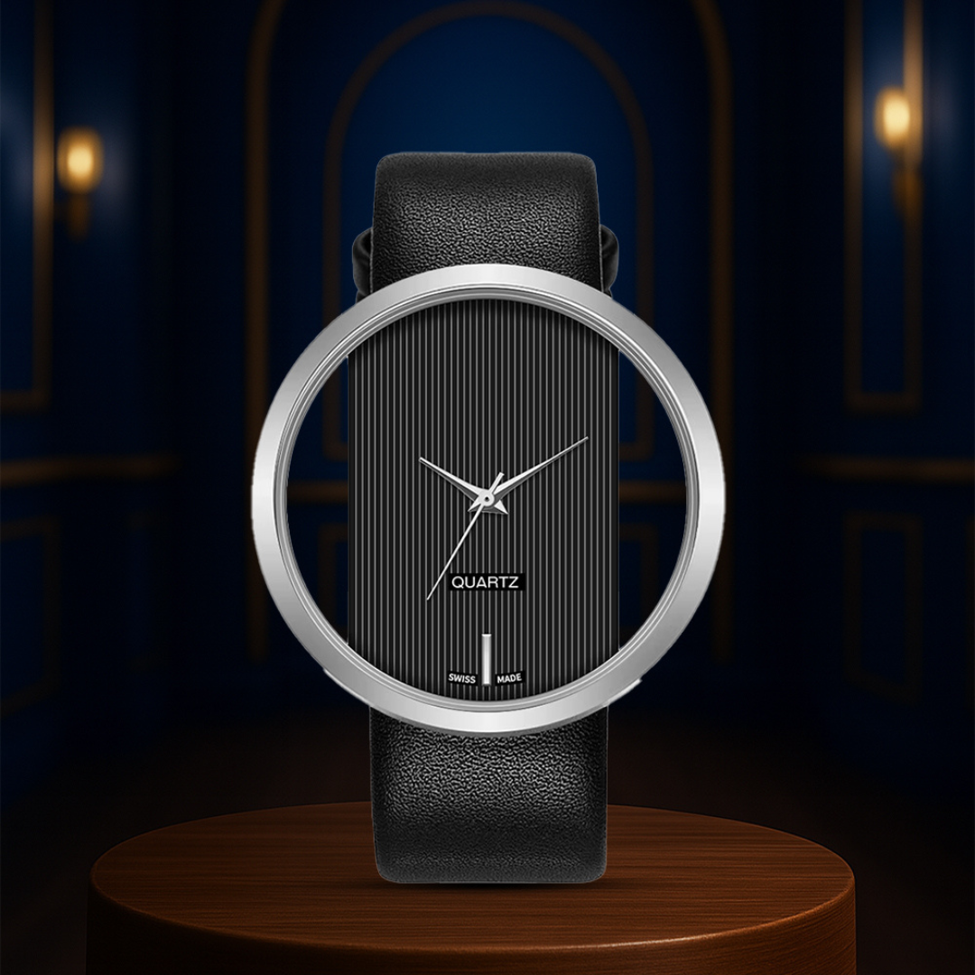 Mark | Transparent Men's Minimalist Watch | 40mm