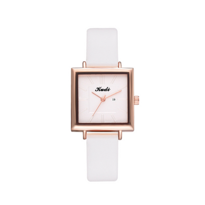 Elegant Square Minimalist Quartz Watch