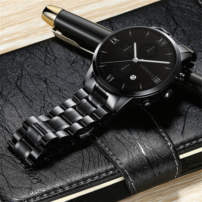 Ornate Thin Mesh Casual Wristwatch