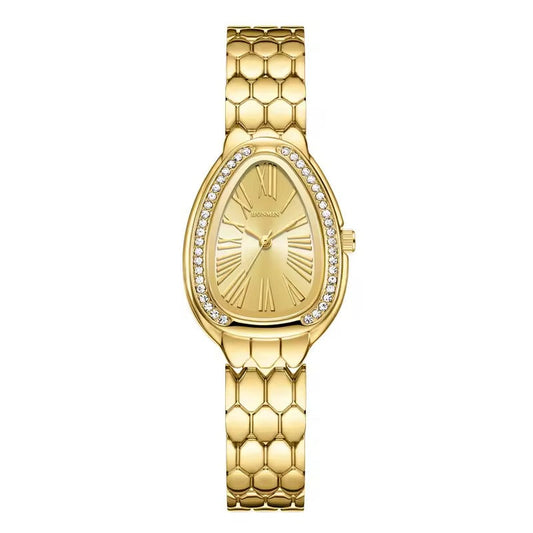 Fashionable Serpentine Quartz Watch